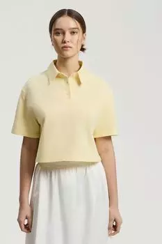 Поло хлопковое укороченное Nume