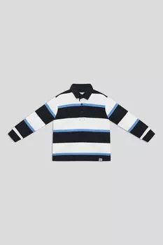 Поло хлопковое в полоску Mayoral