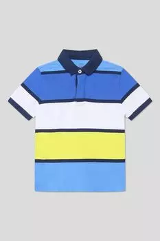 Поло хлопковое в полоску OVS