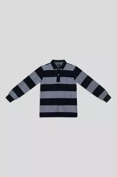 Поло хлопковое в полоску OVS