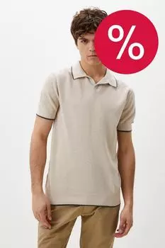 Поло из хлопка и льна Marhatter