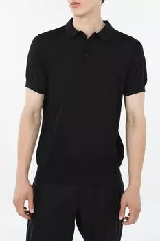 Поло из смесового хлопка Antony Morato