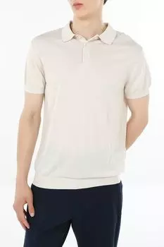 Поло из смесового хлопка Antony Morato
