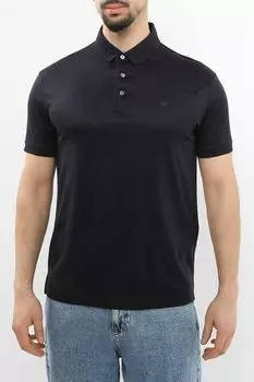 Поло из смесового хлопка EMPORIO ARMANI