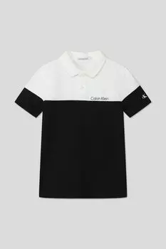 Поло комбинированное Calvin Klein Jeans