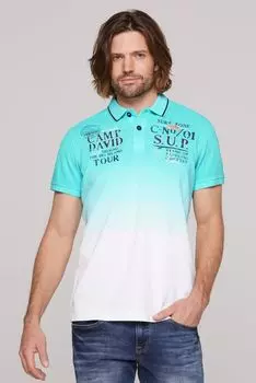 Поло lagoon blue CAMP DAVID