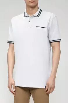 Поло с контрастной манжетой LERROS