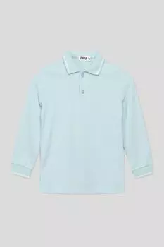 Поло с контрастной отделкой GIOCO