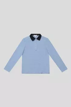 Поло с контрастным воротником Choupette