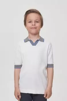 Поло с контрастными деталями Choupette