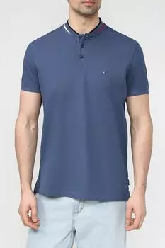Поло с воротником-стойкой Tommy Hilfiger