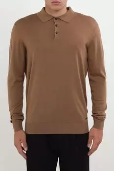 Поло шерстяное с длинным рукавом Bugatti