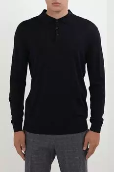 Поло шерстяное с длинным рукавом Bugatti