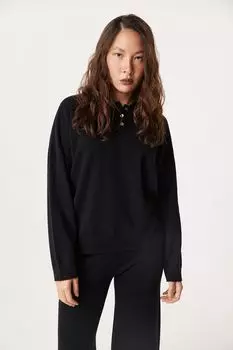 Поло шерстяное с длинным рукавом Fashion Rebels