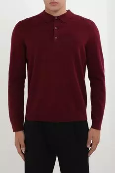 Поло шерстяное с длинным рукавом Oulyss