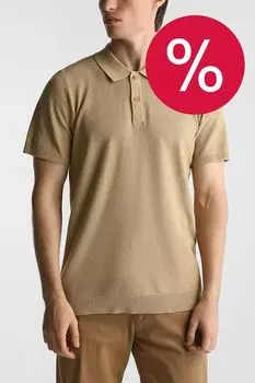 Поло вязаное хлопковое Blend