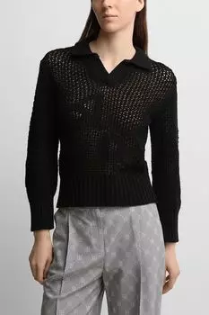 Поло вязаное с длинным рукавом Rinascimento