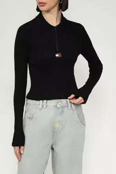 Поло вязаное с длинным рукавом Tommy Jeans