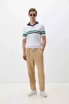 Поло вязаное с коротким рукавом Marhatter