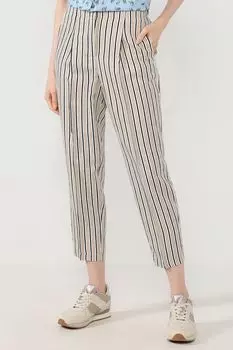 Полосатые брюки из вискозы iBlues