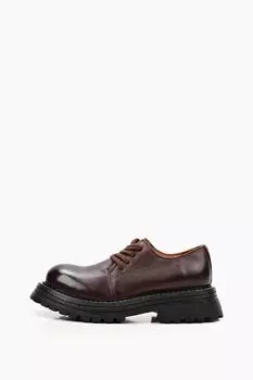 Полуботинки кожаные Abricot