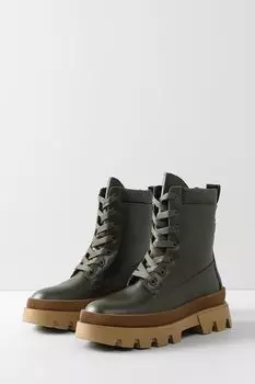 Полуботинки на шнуровке из кожи Marc O'Polo