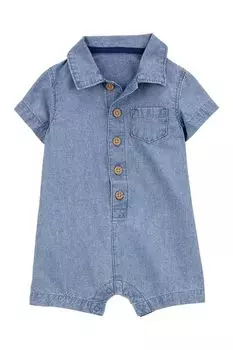 Полукомбинезон джинсовый Carter's