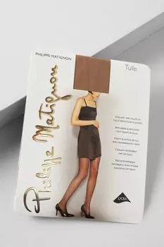Полупрозрачные матовые колготки из тюли Philippe Matignon
