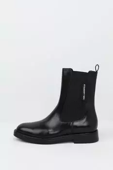 Полусапоги-челси кожаные Karl Lagerfeld