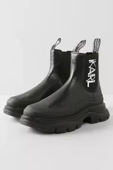 Полусапоги челси на массивной подошве Karl Lagerfeld