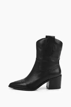 Полусапоги кожаные Abricot