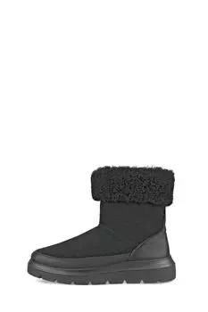 Полусапоги с меховой отделкой ECCO