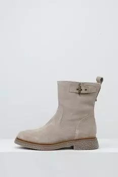 Полусапоги замшевые с пряжкой Marc O'Polo