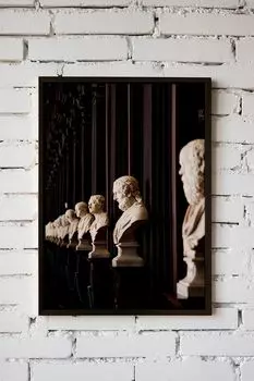 Постер Библиотека в раме Gallery 5