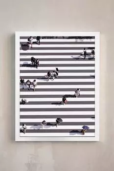 Постер Городская суета в раме Gallery 5