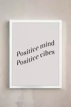 Постер Positive в раме Gallery 5