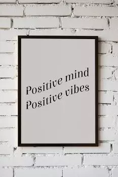 Постер Positive в раме Gallery 5