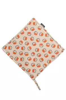 Прихватка из хлопка с принтом Ягоды 22х22 см Tkano