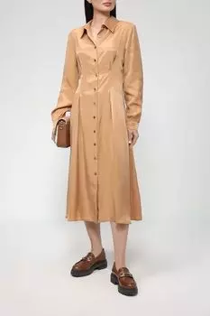 Приталенное платье-рубашка Perspective