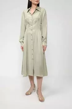 Приталенное платье-рубашка Perspective