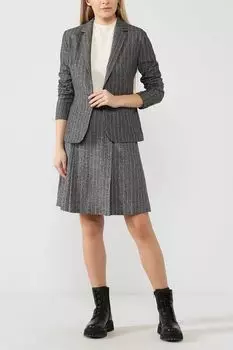 Приталенный жакет в полоску BELUCCI