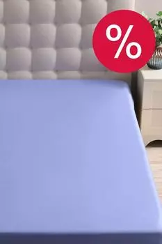 Простыня Basic Lilac 21maison