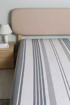 Простыня хлопковая в полоску Райе 21maison