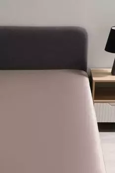 Простыня из бамбукового волокна Bamboo Anthracite 21maison