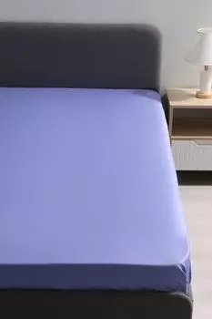 Простыня из сатина Suite Lilac 21maison