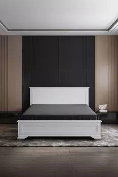 Простыня натяжная хлопковая с антибактериальным эффектом Diamond Soft Silver