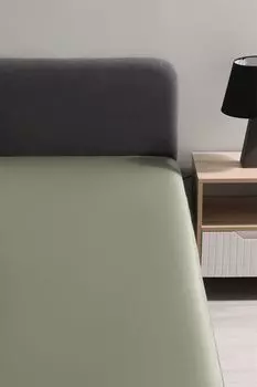 Простыня натяжная из сатина Bazilik La Prima