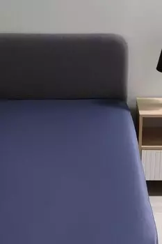 Простыня натяжная сатиновая Suite Sea 21maison