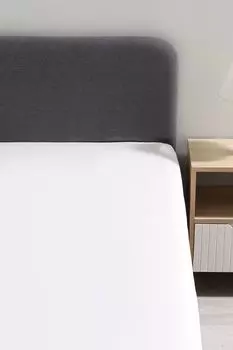 Простыня сатиновая Suite White 21maison