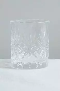 Прозрачный стакан 230 мл с узором Rcr